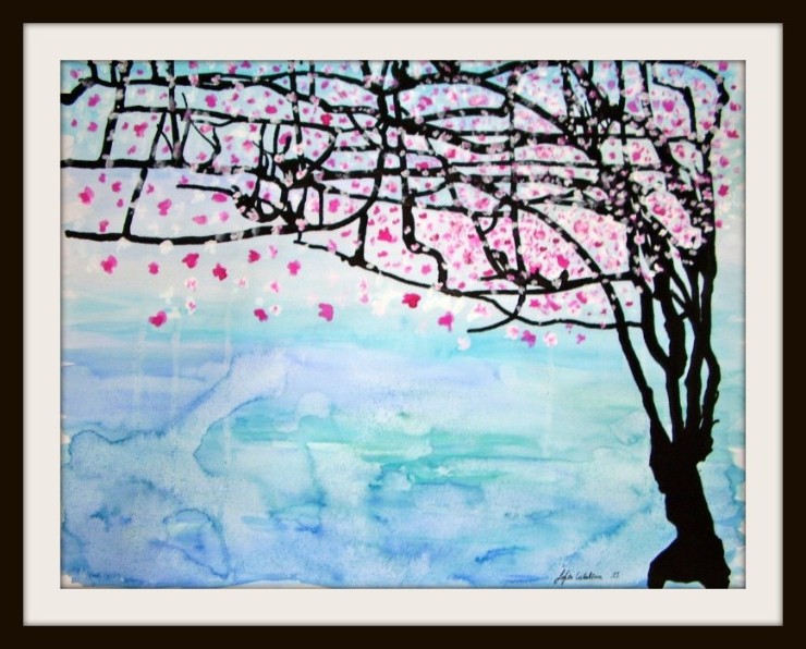 cherry blossom frio